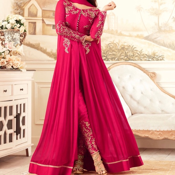 Salwar Kameez Dresses & Skirts - Indian Pakistani  heavy embroidery salwar kameez